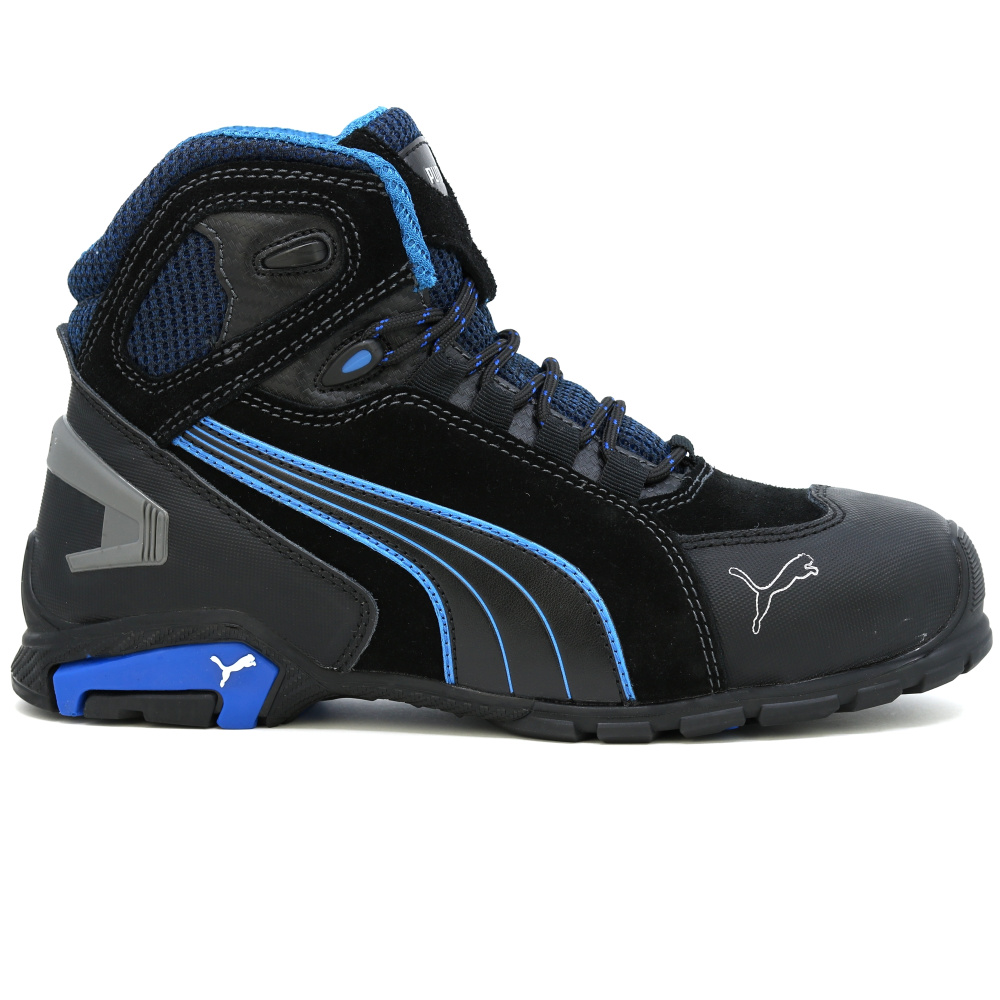 detail PUMA Rio Black Mid S3 Safety shoes