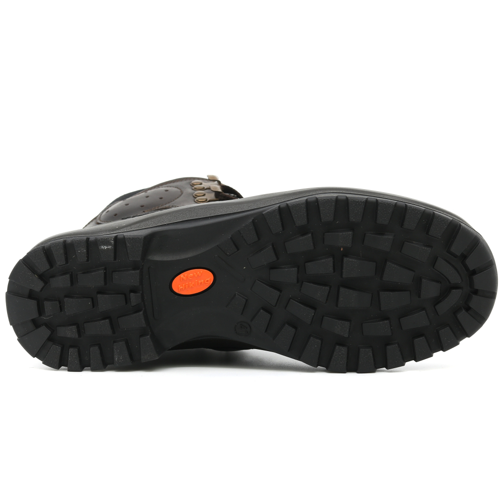 detail GRISPORT Sherpa hnědá pánská kožená outdoor obuv s membránou Gritex®