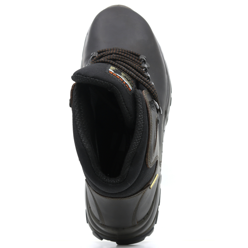 detail GRISPORT Classic hnědá pánská kožená outdoor obuv Vibram s mebránou Spo-Tex®