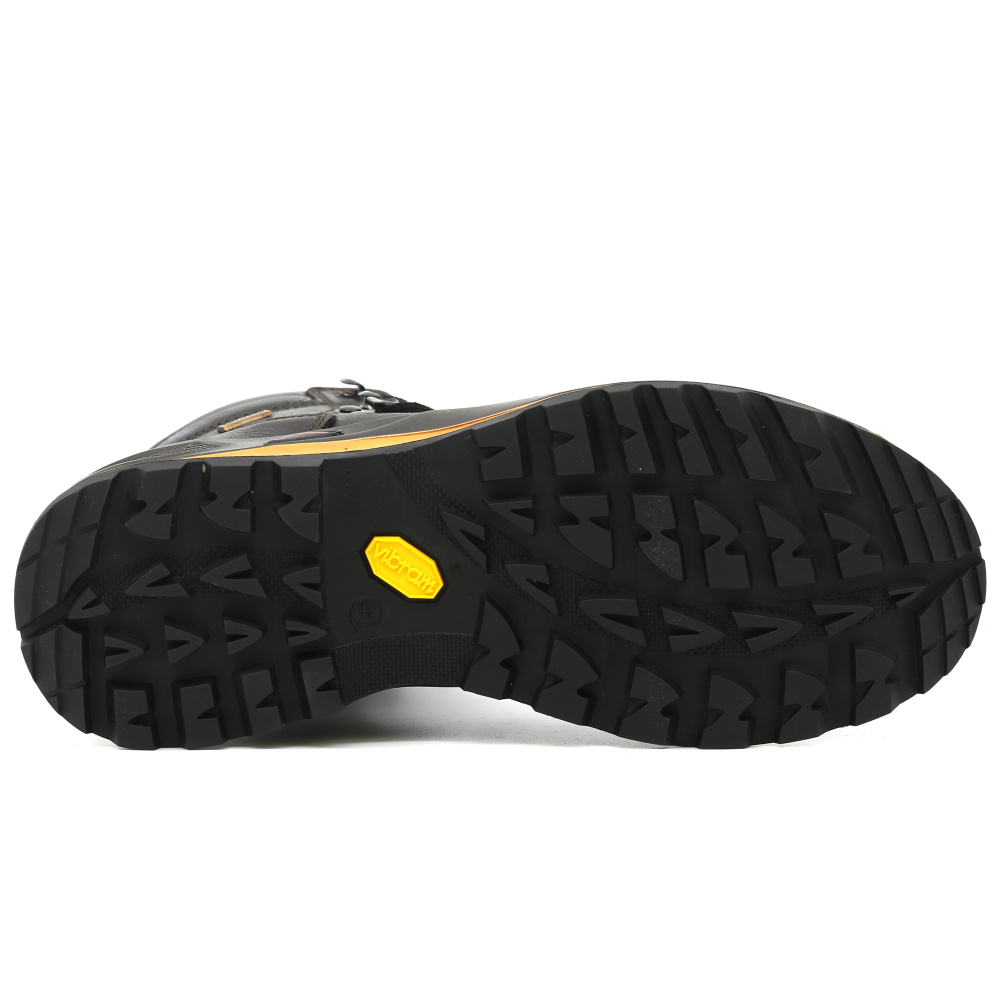 detail GRISPORT Aztec hnědá pánská celokožená outdoor obuv s membránou Spo-Tex®