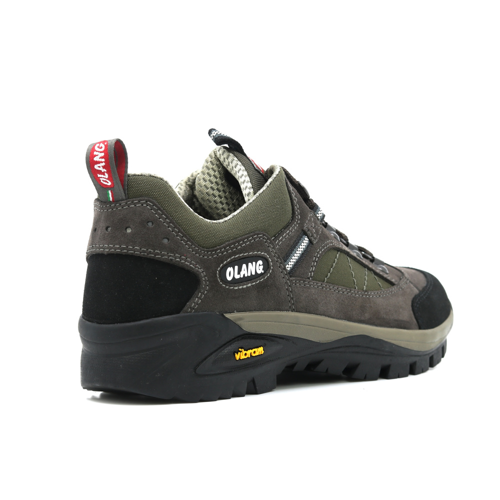 detail OLANG Pieve 810 hnědá pánská pohodlná kožená outdoor obuv s membránou