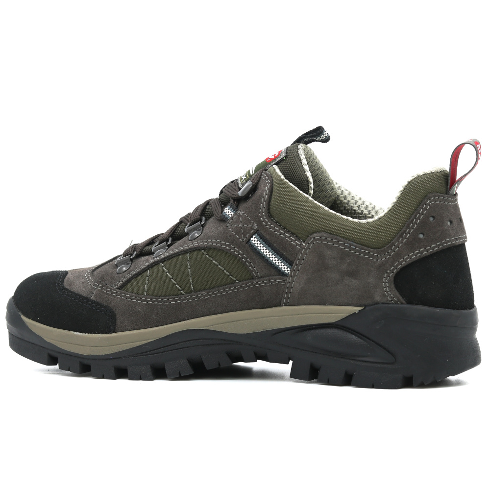 detail OLANG Pieve 810 hnědá pánská pohodlná kožená outdoor obuv s membránou