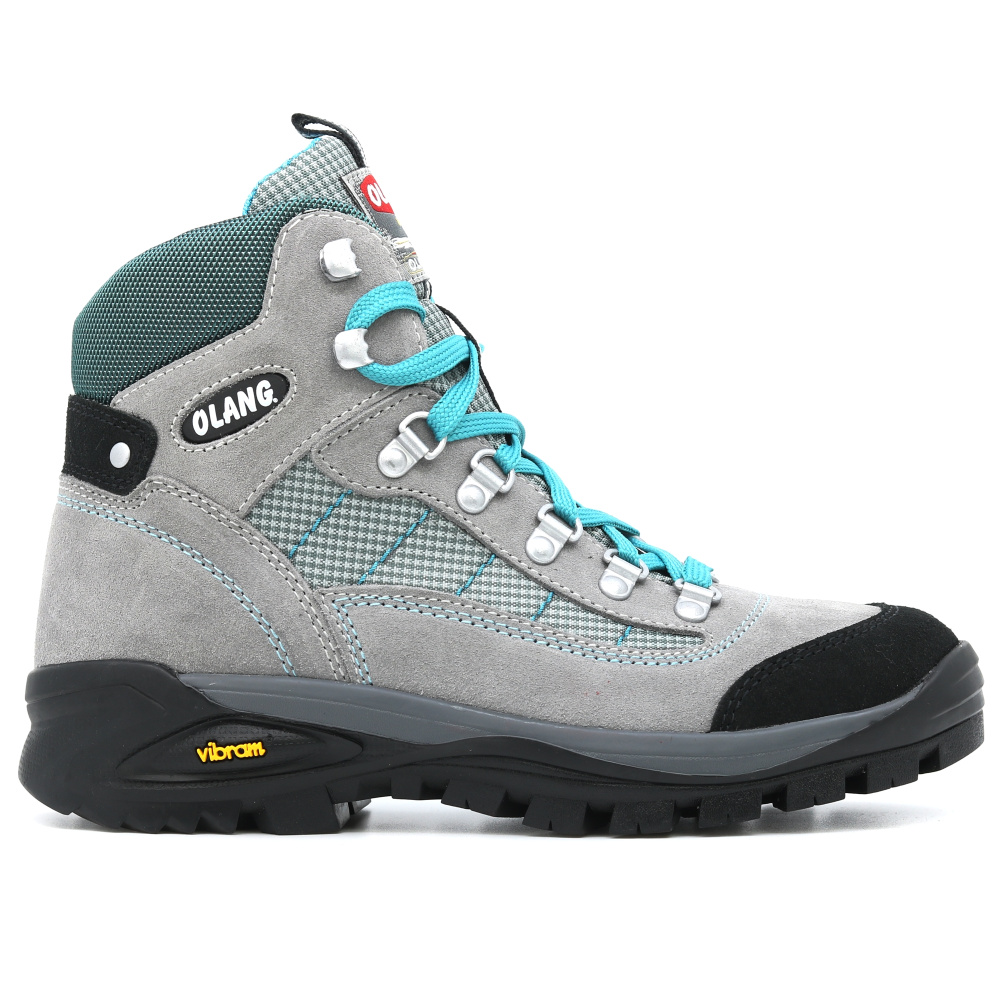 detail OLANG Tarvisio 844 šedá dámská kožená outdoor obuv membrána voděodpudivá