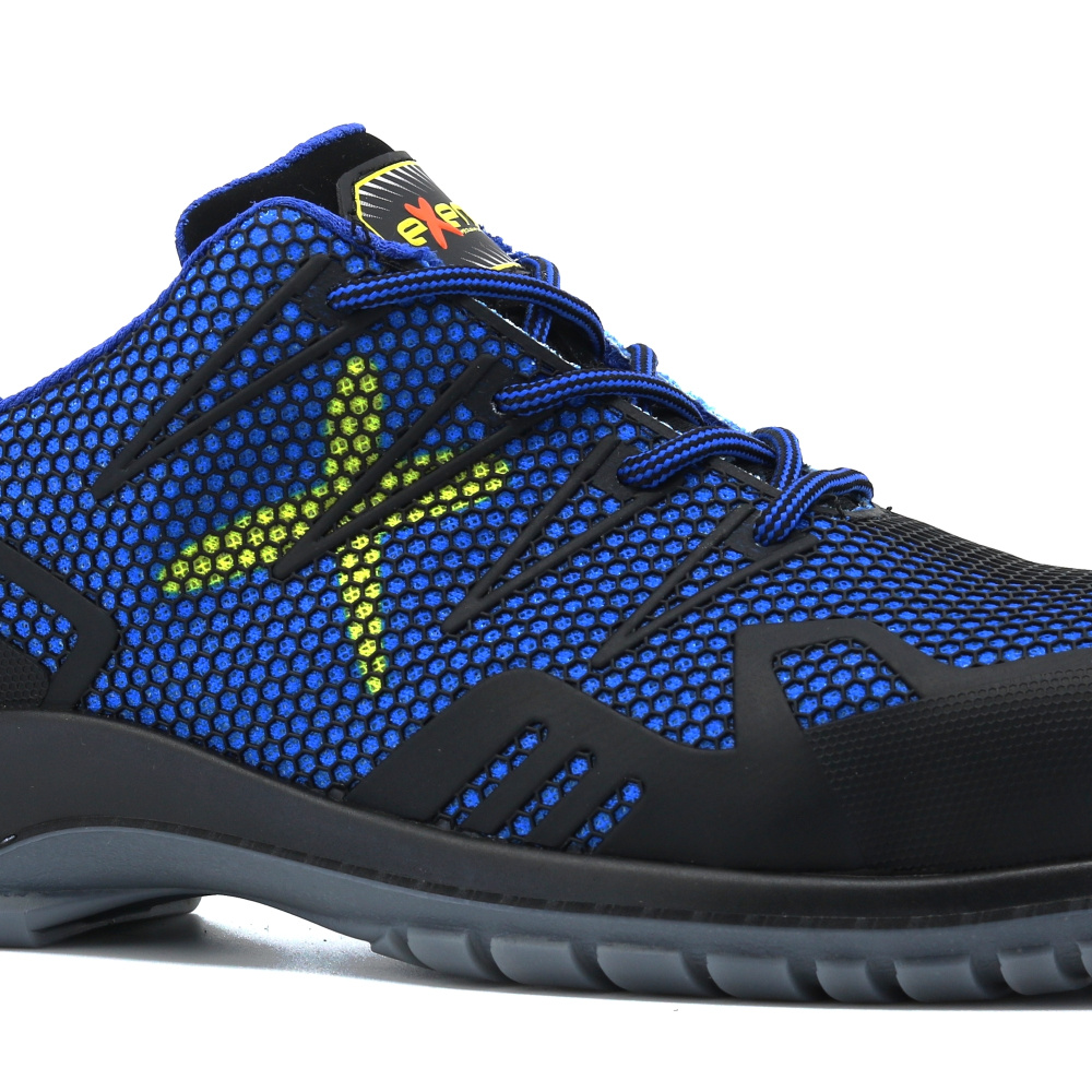 detail EXENA Eros blue S1P safety shoes
