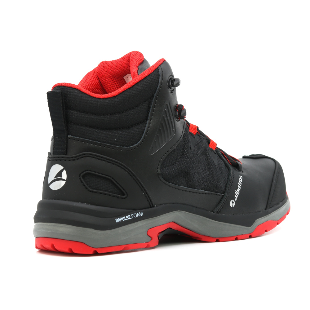 detail ALBATROS Ultratrail Mid S3 černá pánská pracovní obuv