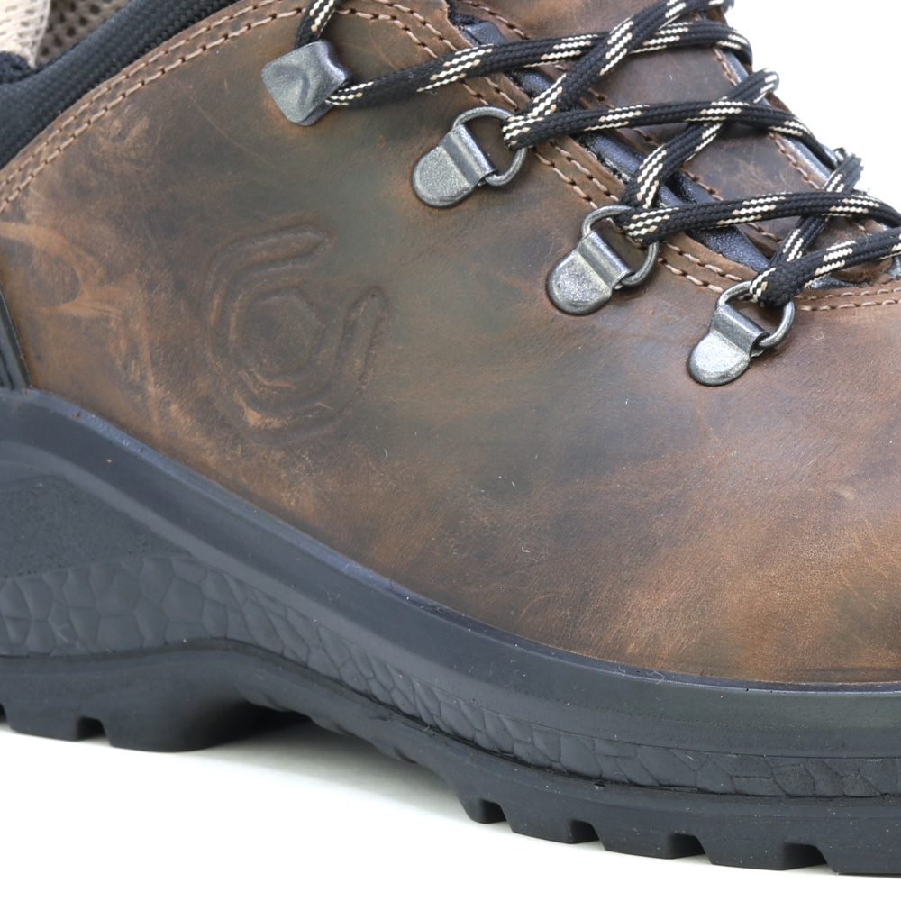 detail BASE Be Strong S3 hnědá pánská pracovní obuv