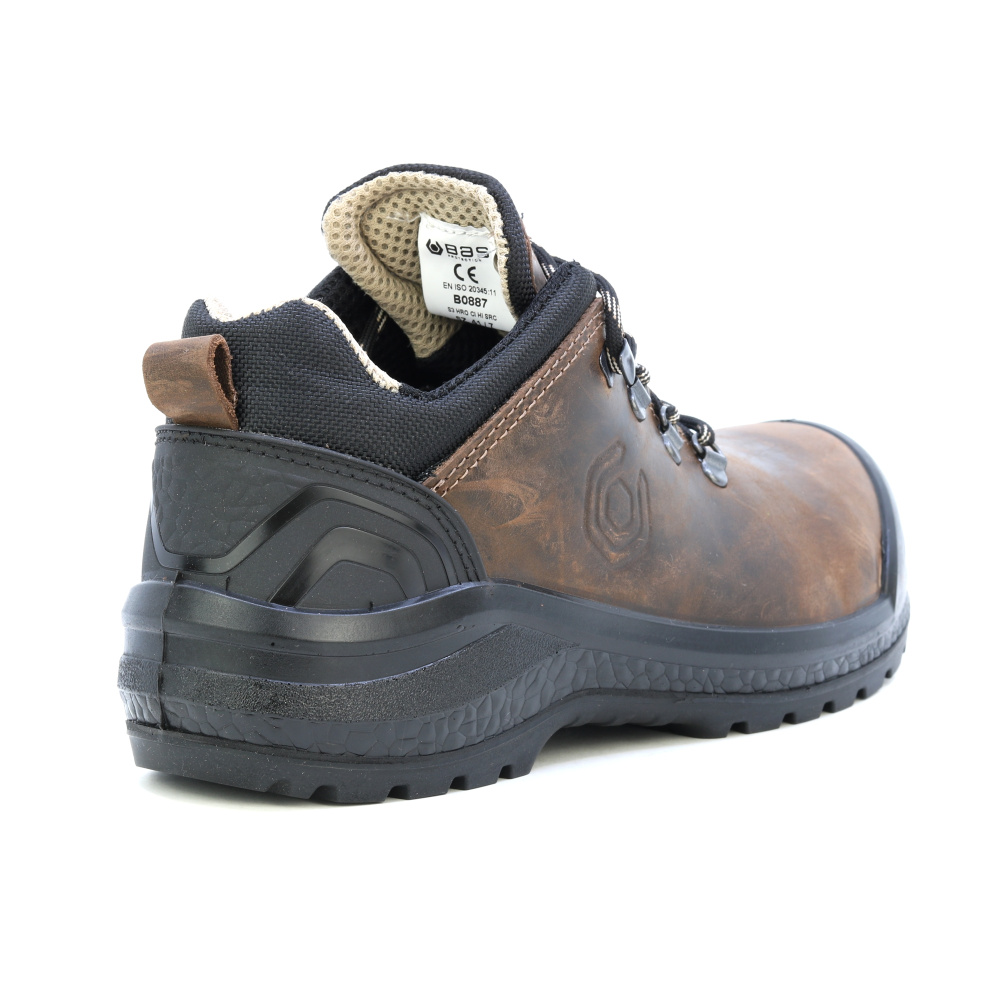 detail BASE Be Strong S3 hnědá pánská pracovní obuv