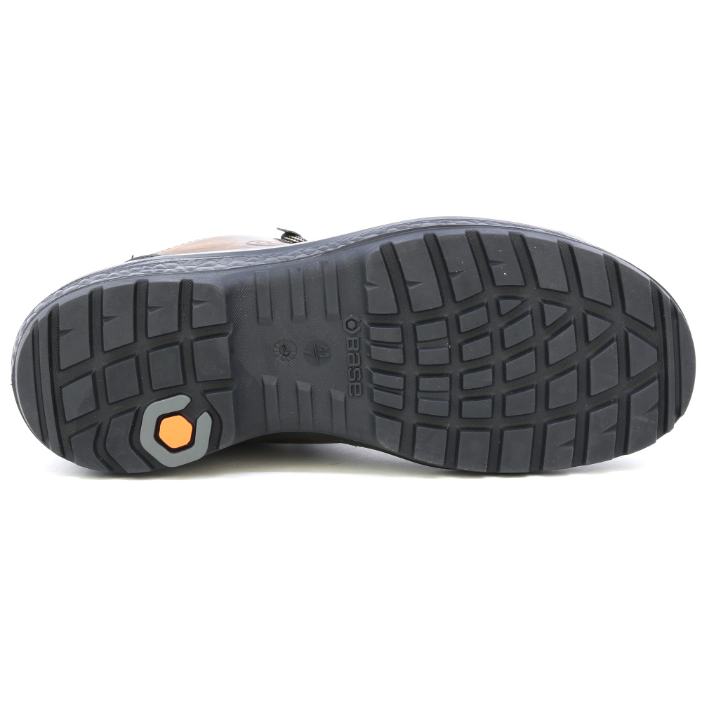 detail BASE Be Strong S3 hnědá pánská pracovní obuv