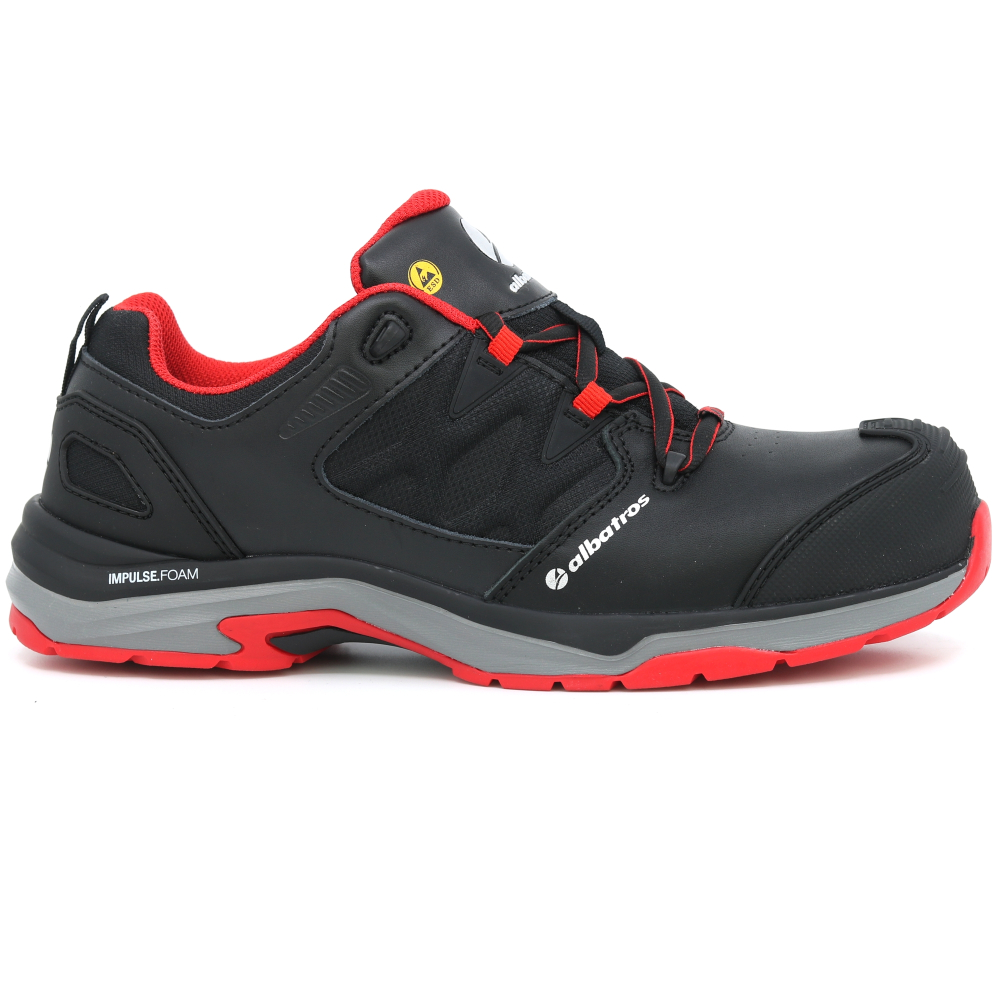 detail ALBATROS Ultratrail Low S3 černá pánská pracovní obuv