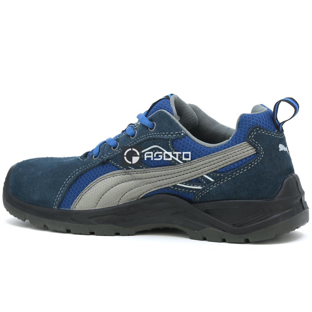 detail PUMA Omni Blue low S1P Safety shoes