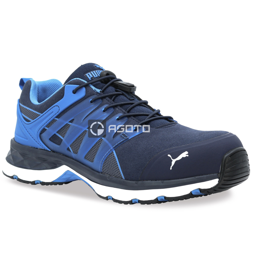 detail PUMA Velocity 2.0 blue low S1P ESD HRO Safety shoes