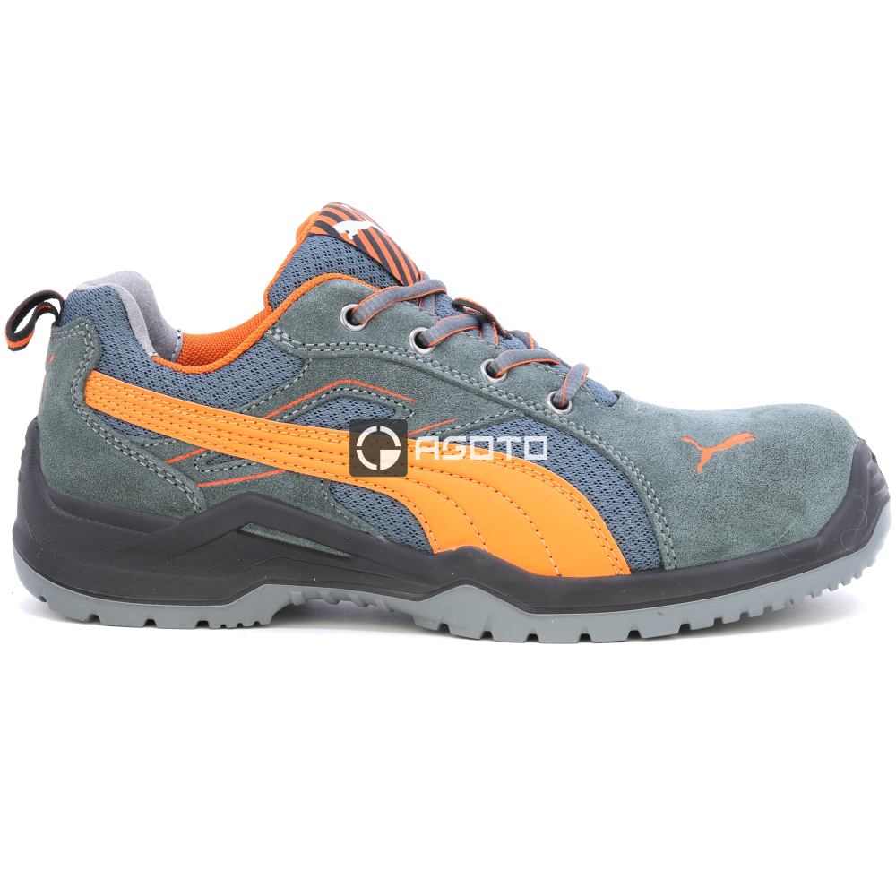 detail PUMA Omni Orange low S1P Safety shoes