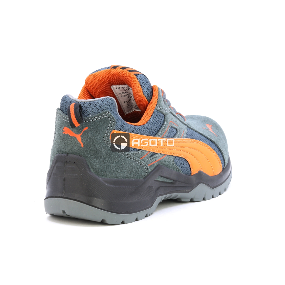 detail PUMA Omni Orange low S1P Safety shoes