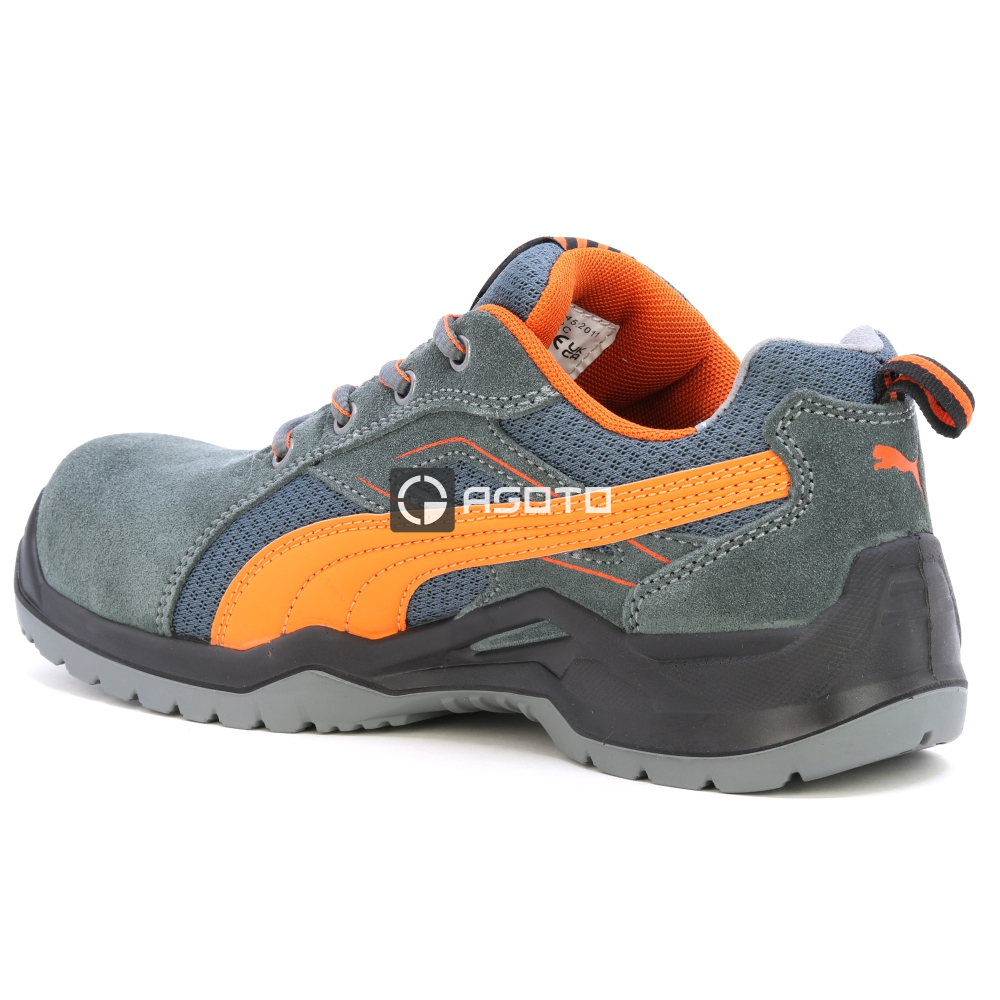 detail PUMA Omni Orange low S1P Safety shoes
