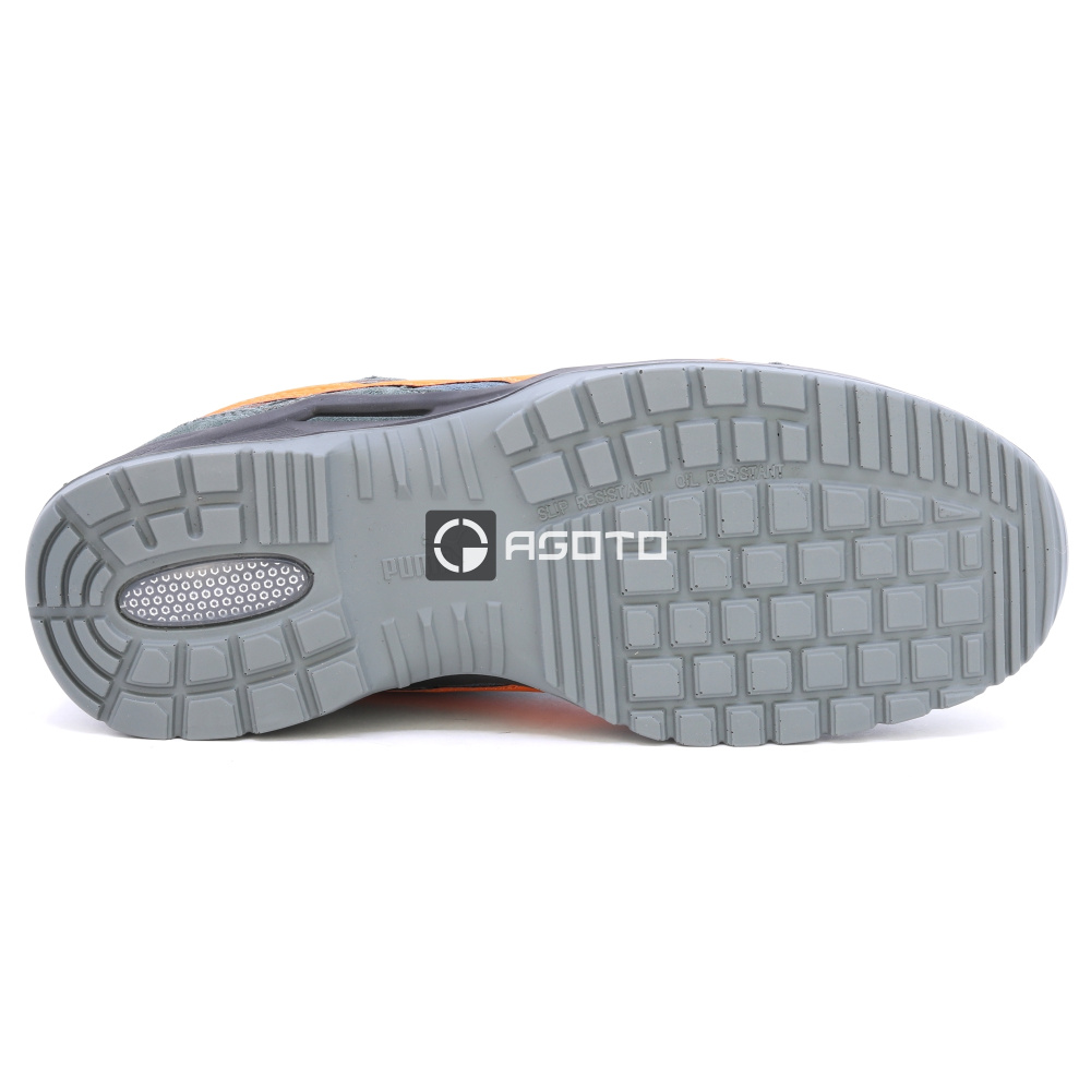 detail PUMA Omni Orange low S1P Safety shoes