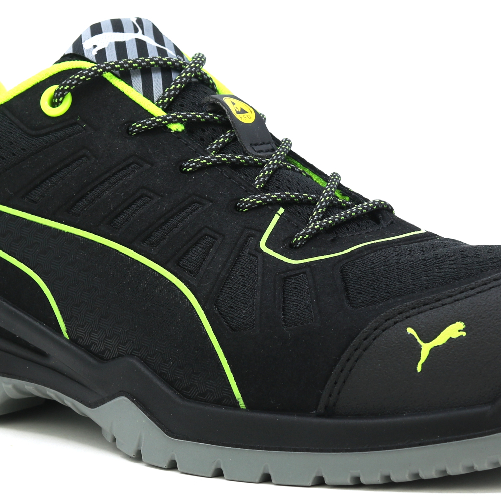 detail PUMA TC Green low S1P ESD Safety shoes