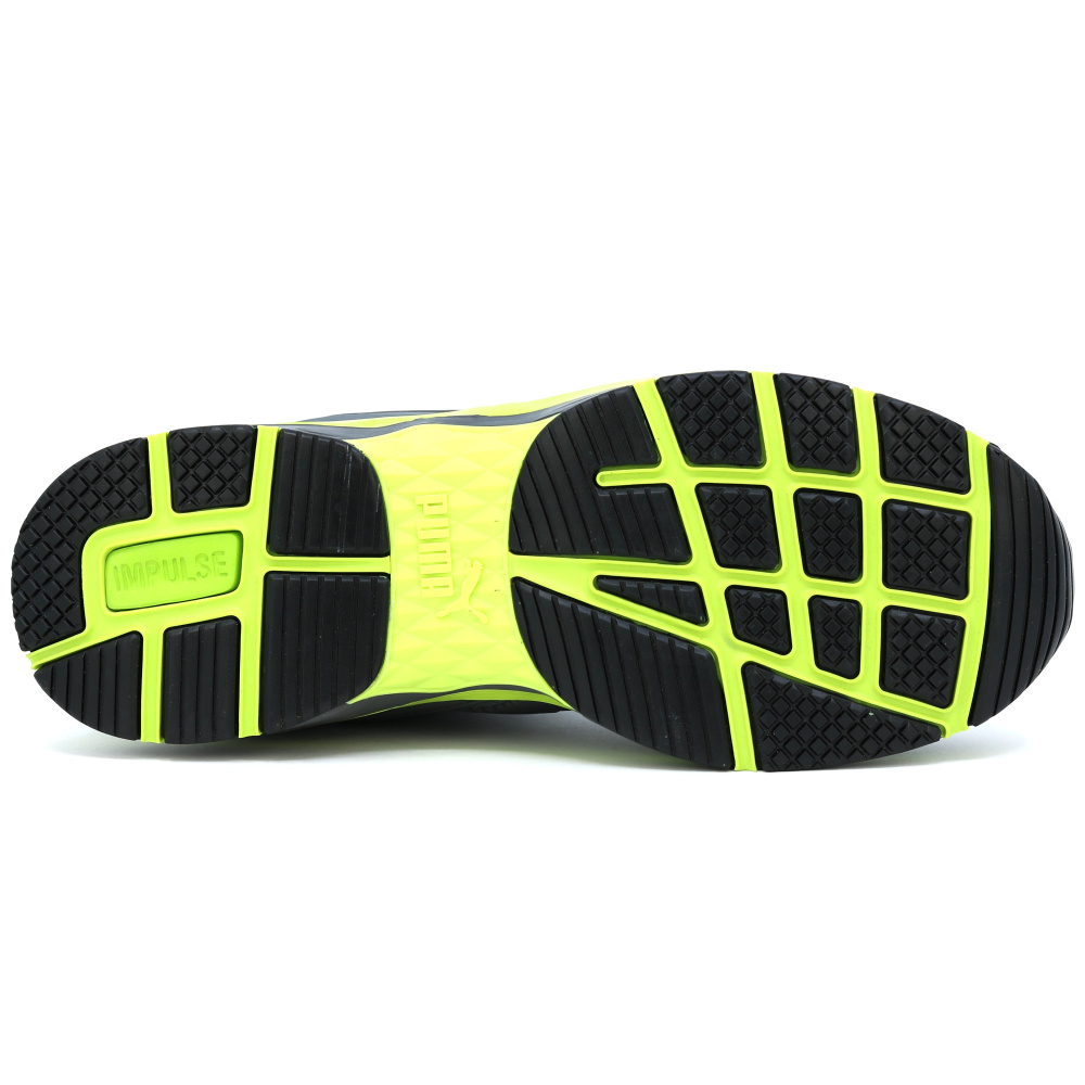 detail PUMA Fuse Motion 2.0 green low S1P ESD HRO Safety shoes