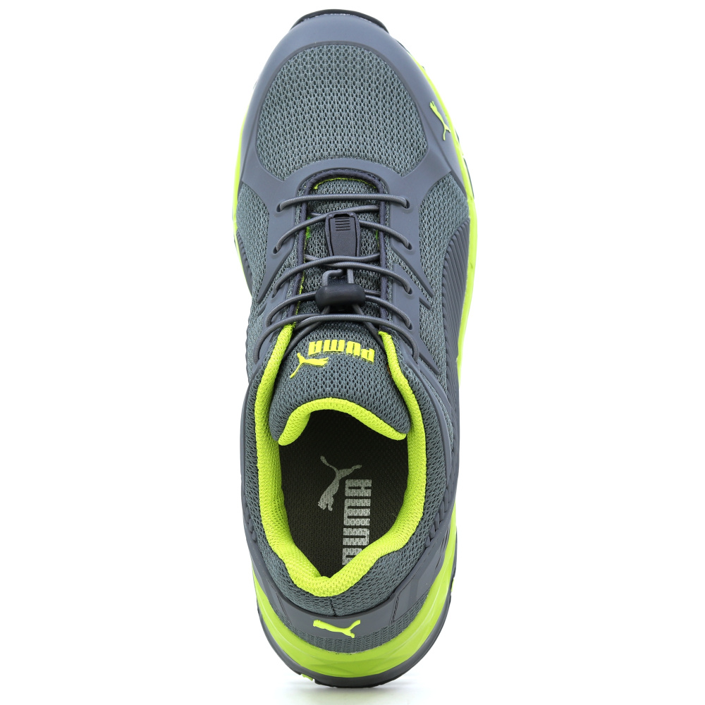detail PUMA Fuse Motion 2.0 green low S1P ESD HRO Safety shoes