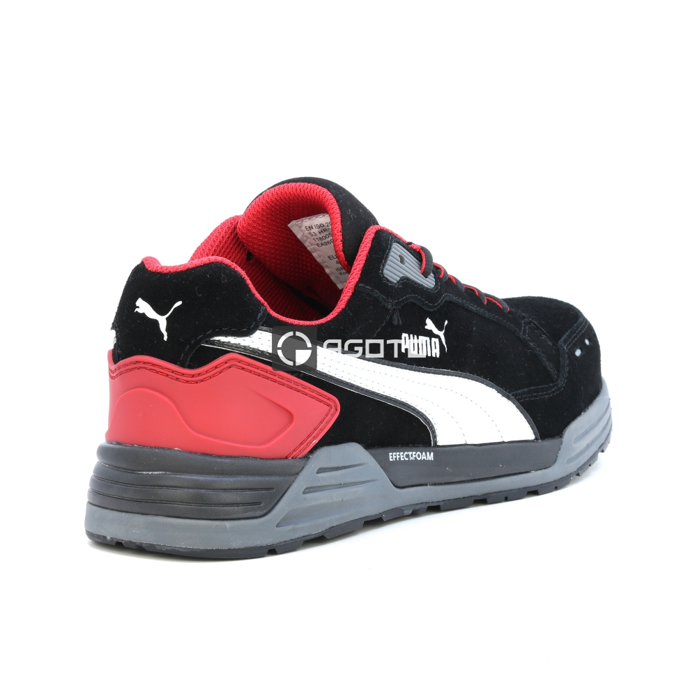 detail PUMA Airtwist black-red S3 ESD Safety shoes