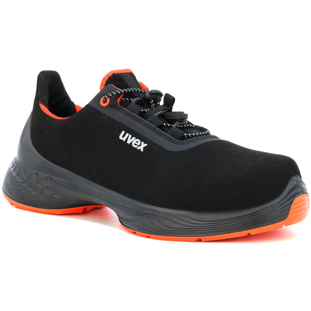 detail UVEX 1 G2 6849 S2 ESD SRC černá pánská pracovní obuv