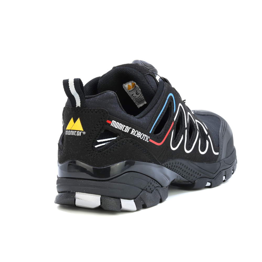 detail MONITOR SWEDEN Robotic BOA® S1P černá pánská pracovní obuv