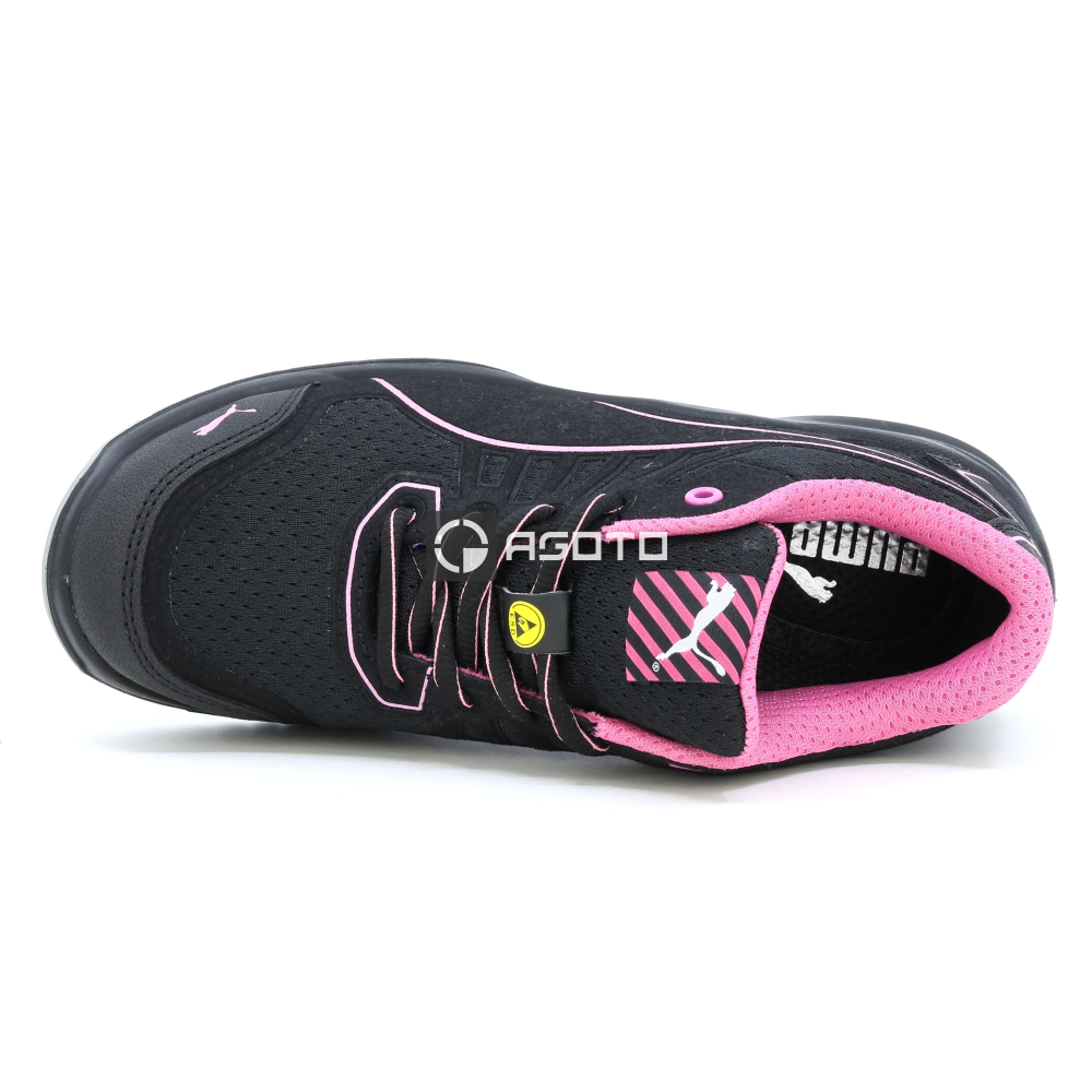 detail PUMA Fuse TC Pink Wns low S1P ESD Women's safety shoes