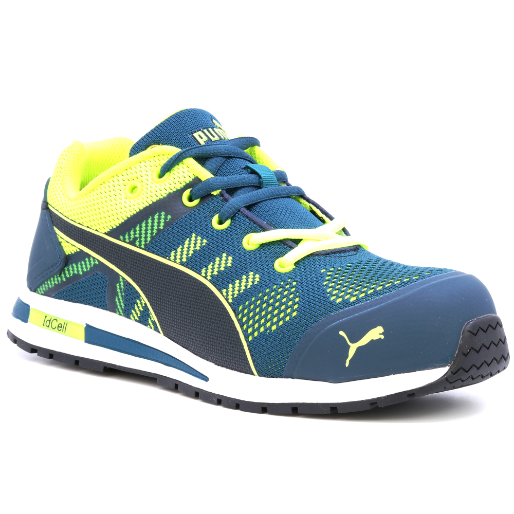 PUMA Elevate Knit low green S1P Safety | Asoto.cz