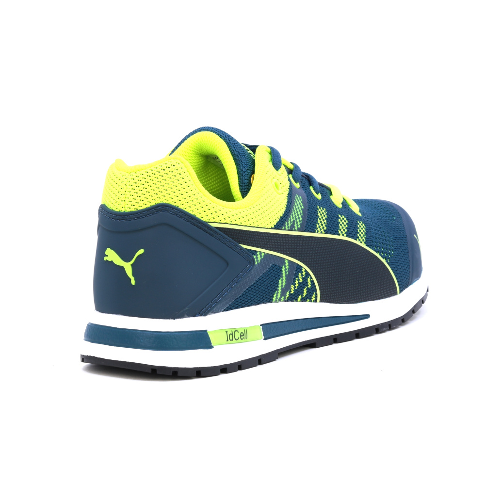 detail PUMA Elevate Knit low green S1P Safety shoes