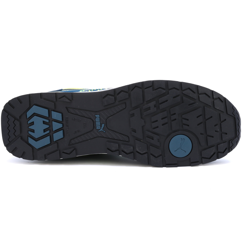 detail PUMA Elevate Knit low green S1P Safety shoes