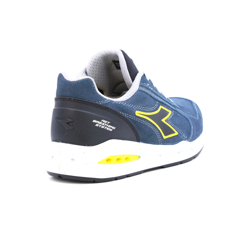 detail DIADORA Run Airbox S3 modrá pánská pracovní obuv, která dýchá - Geox