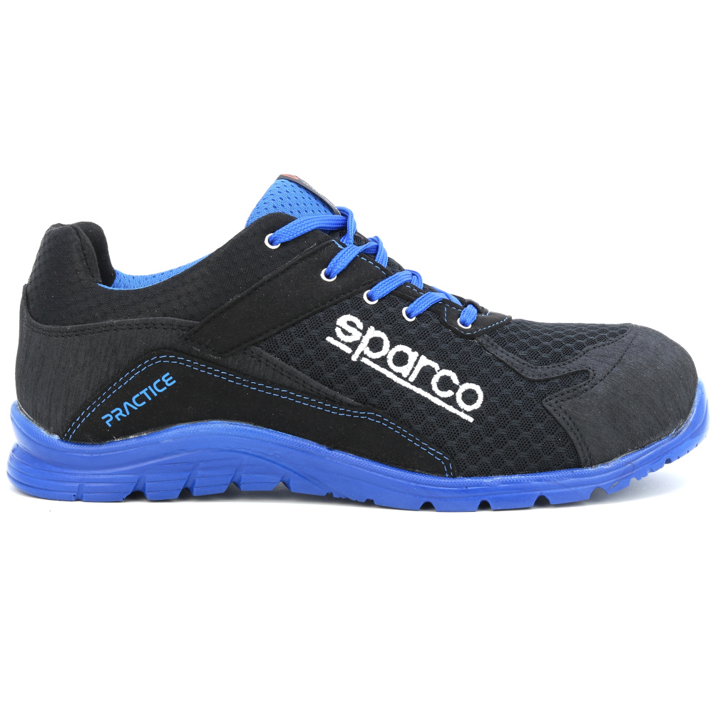 detail SPARCO Nelson S1P modrá pánská pracovní obuv