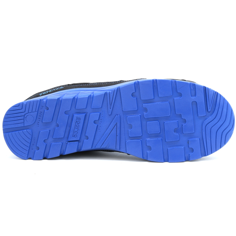 detail SPARCO Nelson S1P modrá pánská pracovní obuv
