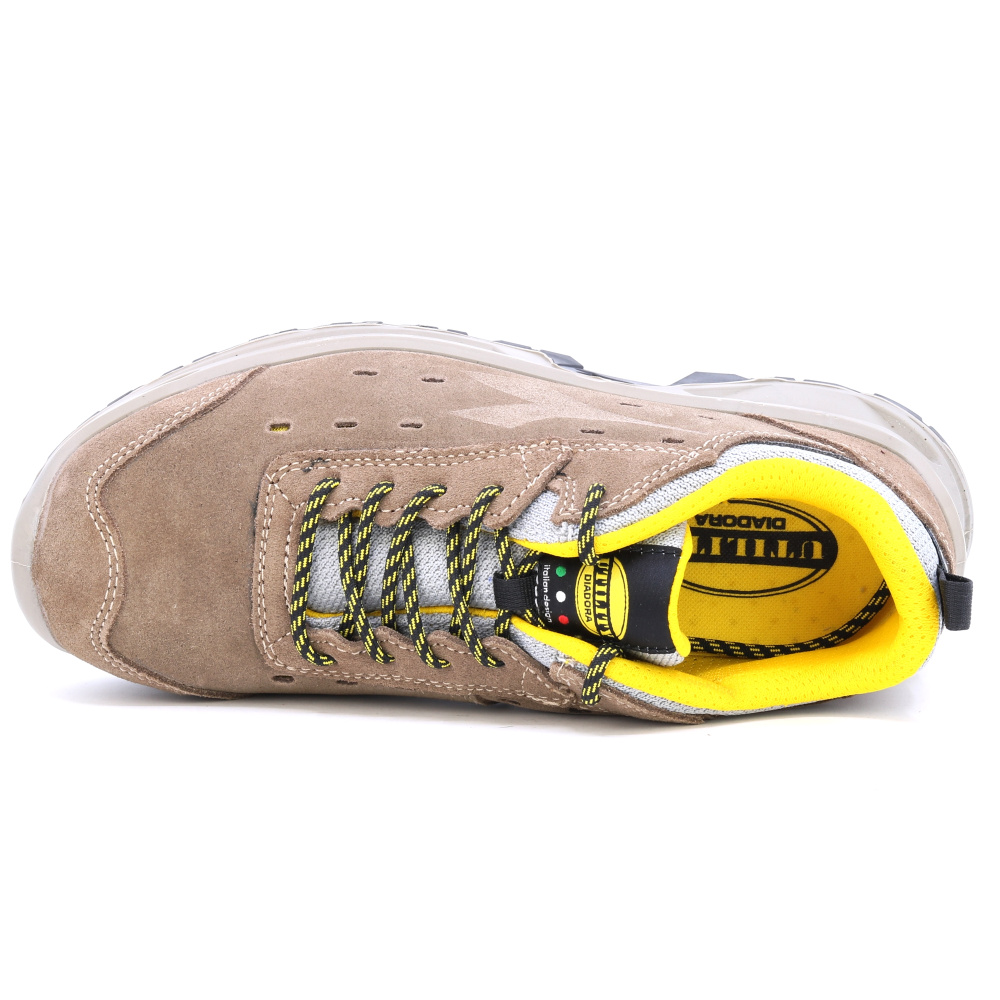 detail DIADORA Country Low S1P béžová pánská pracovní obuv