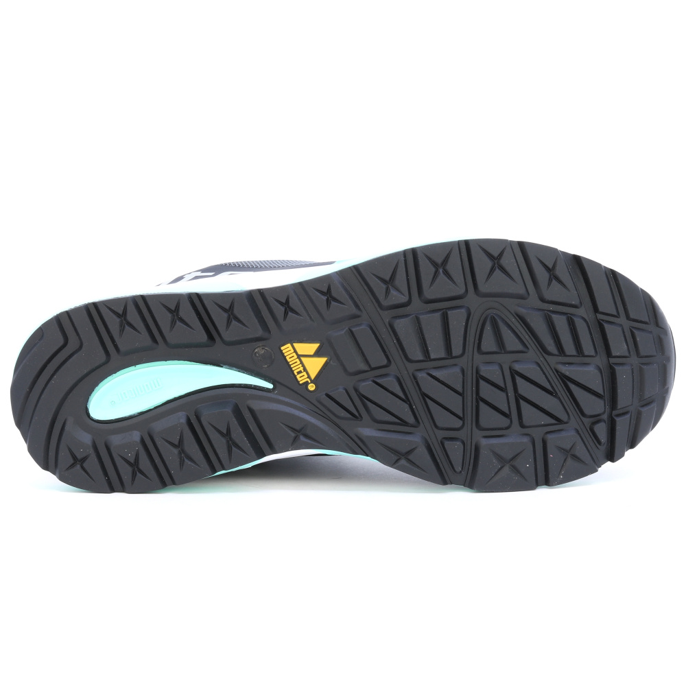 detail MONITOR SWEDEN Graphite Sportwork O1 černá dámská pracovní obuv extra light