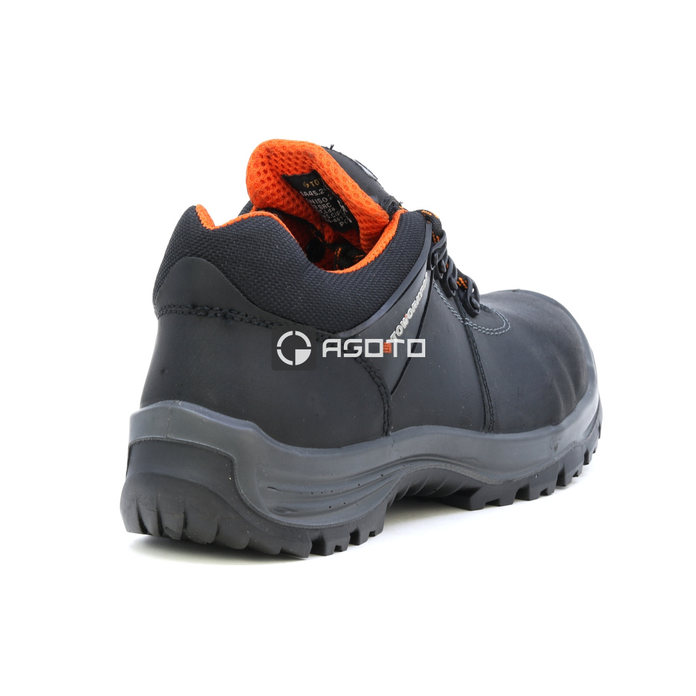 detail TOWORKFOR Trail Shoe S3 černá pánská pracovní obuv