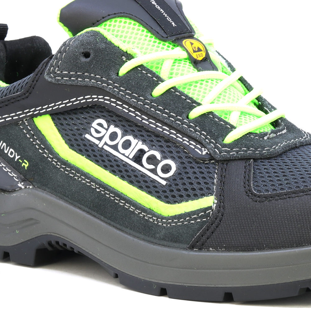 detail SPARCO Sonoma S1P ESD šedá pánská pracovní obuv
