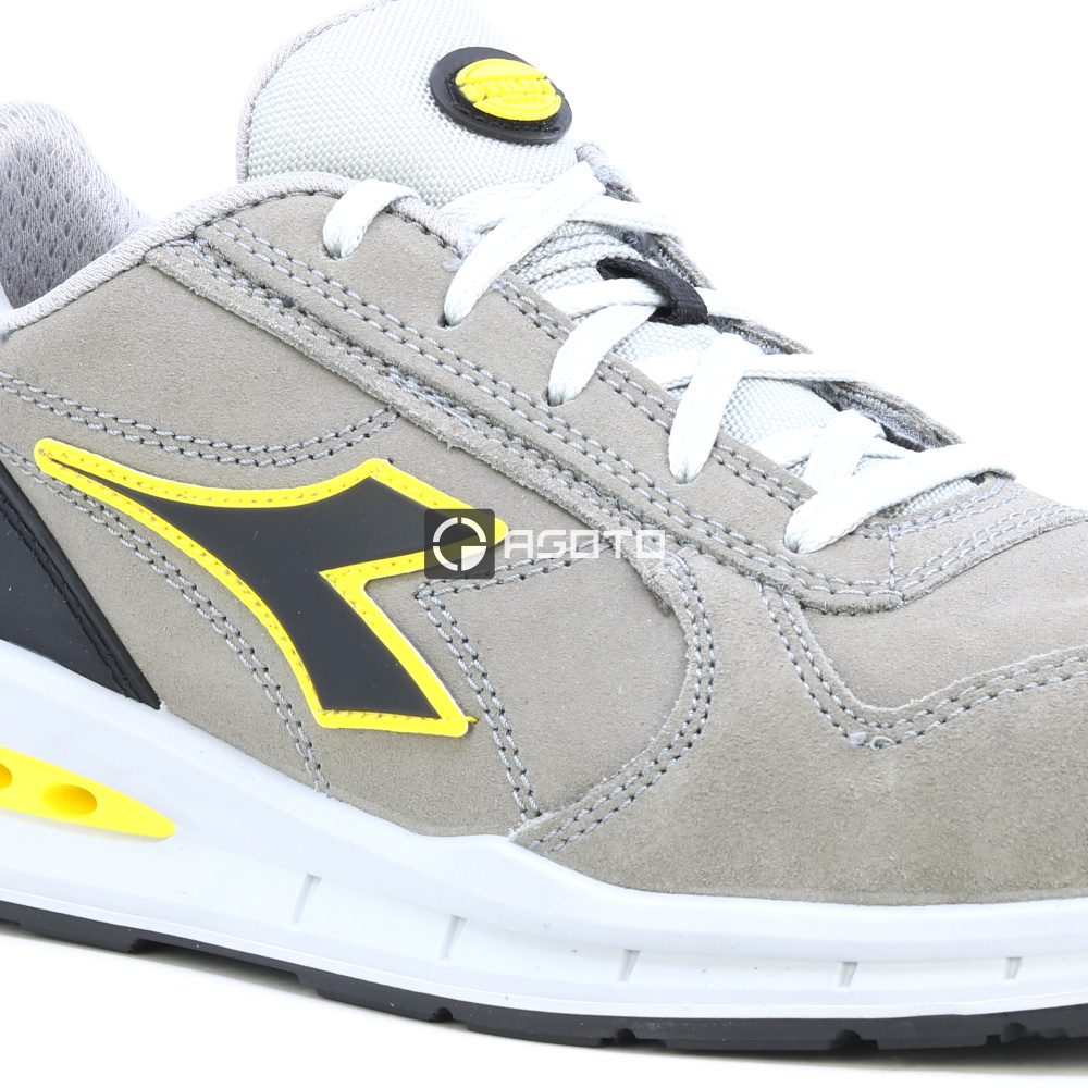 detail DIADORA Run Airbox S3 béžová pánská pracovní obuv, která dýchá - Geox