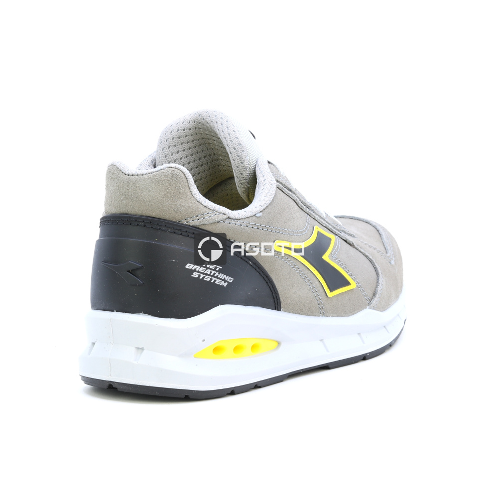 detail DIADORA Run Airbox S3 béžová pánská pracovní obuv, která dýchá - Geox