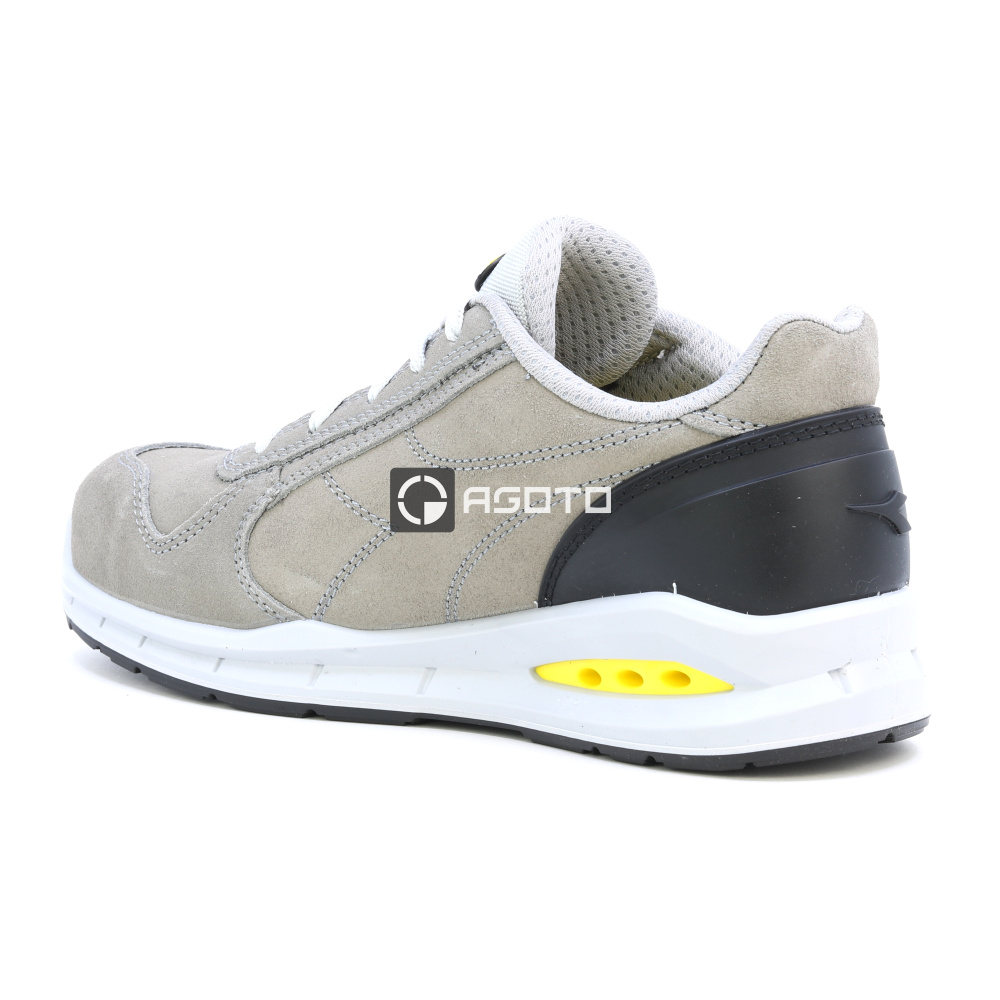 detail DIADORA Run Airbox S3 béžová pánská pracovní obuv, která dýchá - Geox