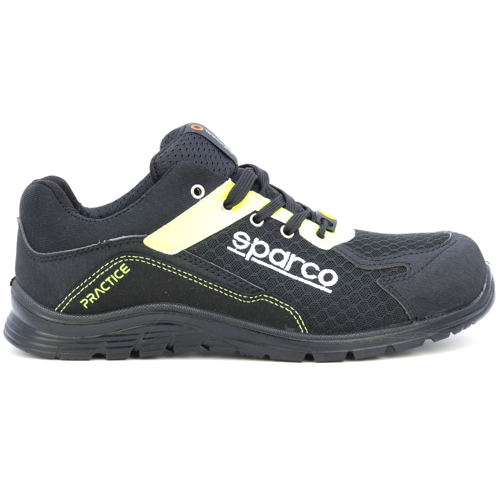 detail SPARCO Jos S1P ESD černá pánská pracovní obuv