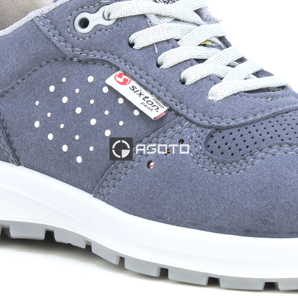 detail SIXTON Windex S1 šedá dámská pracovní obuv
