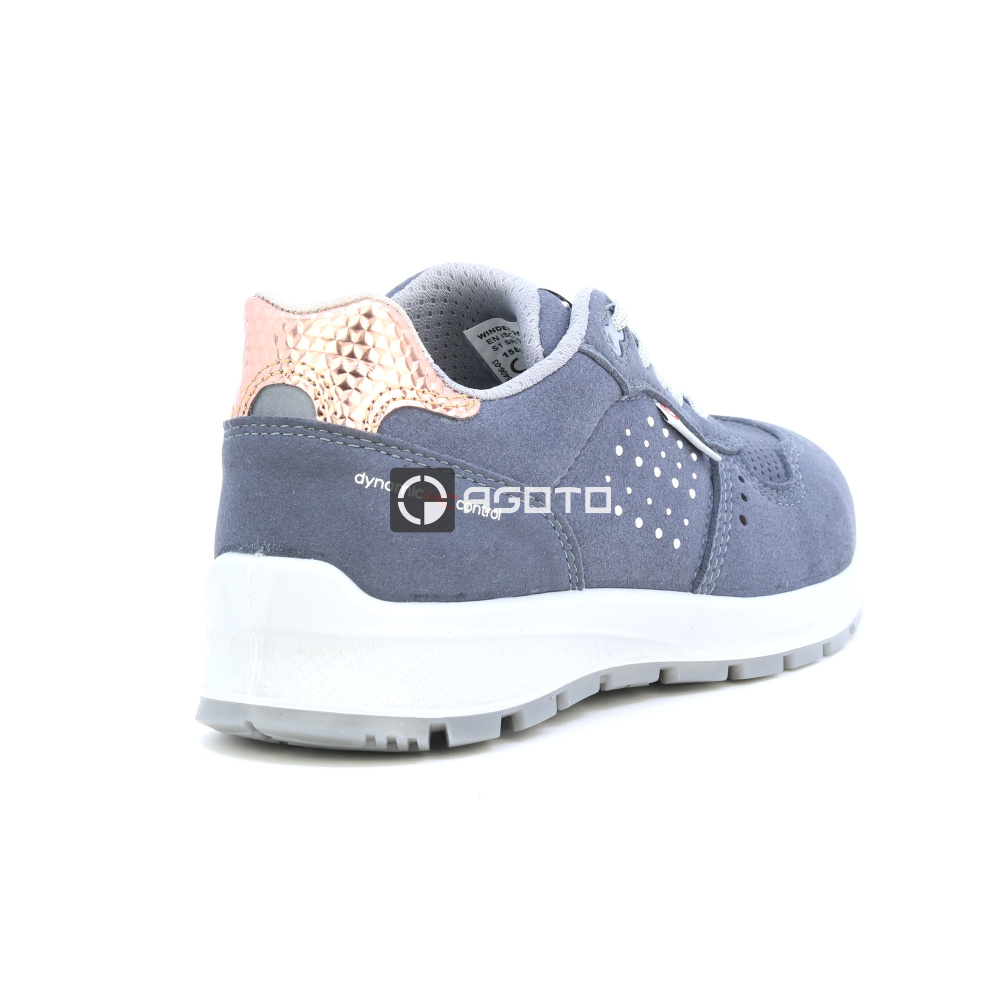 detail SIXTON Windex S1 šedá dámská pracovní obuv