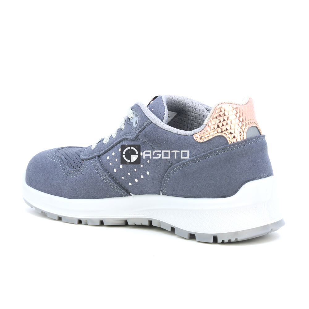 detail SIXTON Windex S1 šedá dámská pracovní obuv