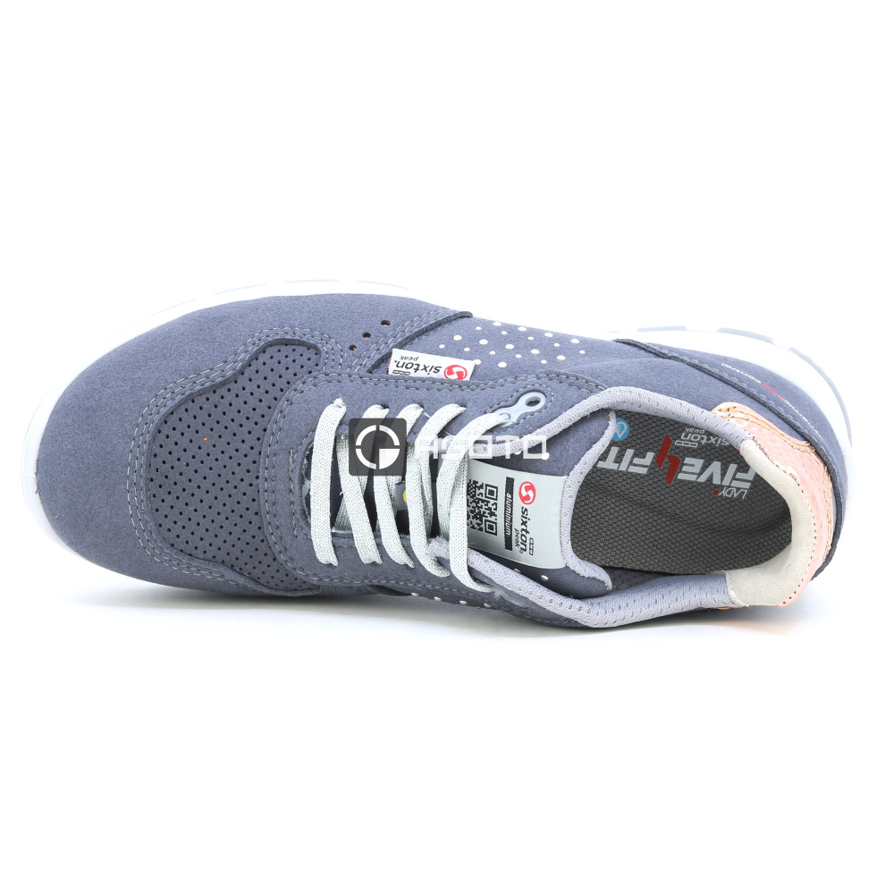 detail SIXTON Windex S1 šedá dámská pracovní obuv