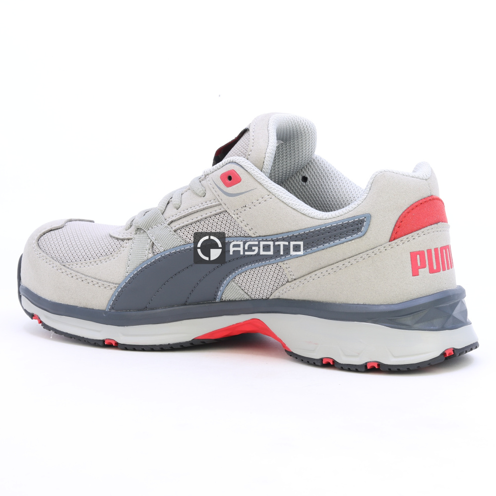 detail PUMA Vanti S1P šedá pánská pracovní obuv