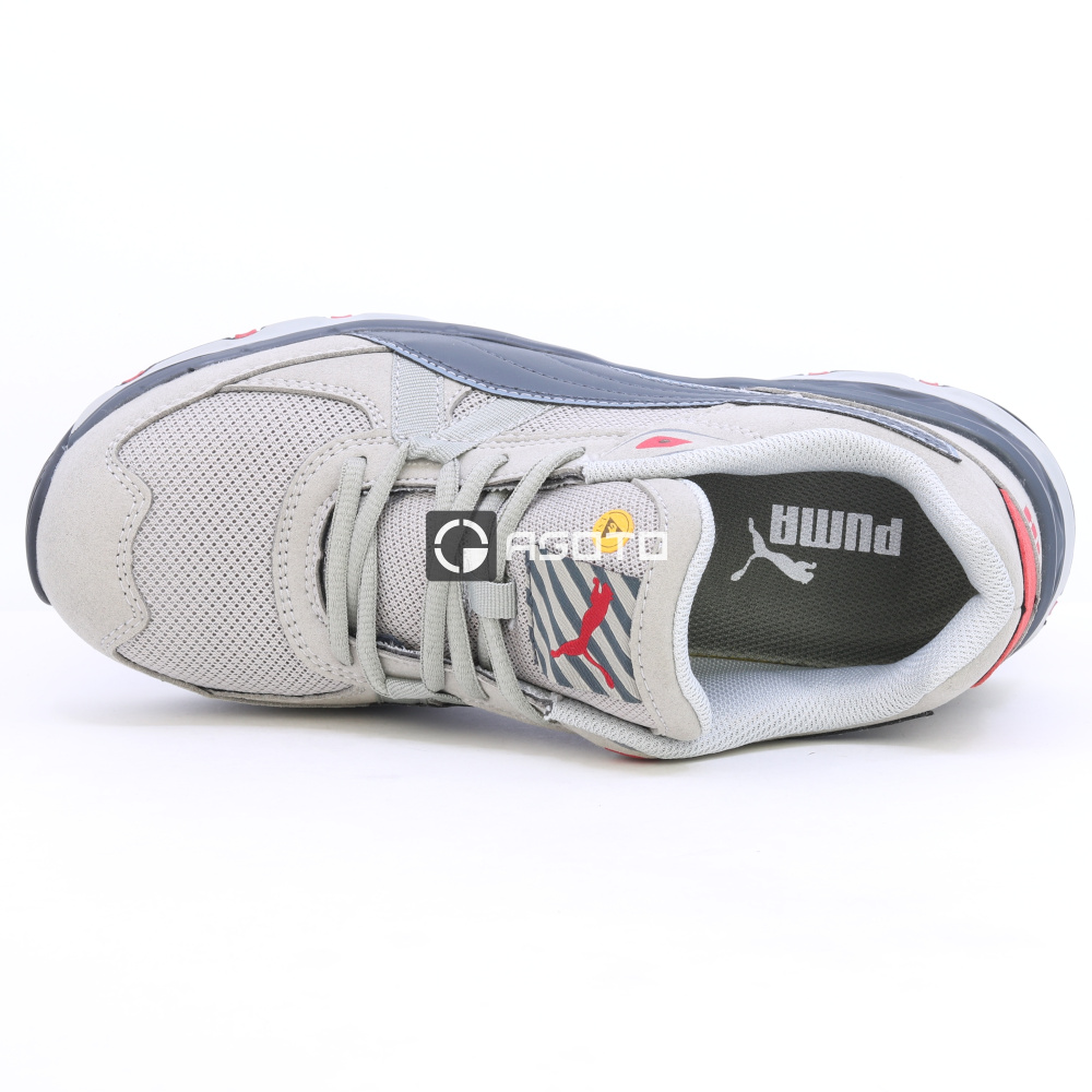 detail PUMA Vanti S1P šedá pánská pracovní obuv