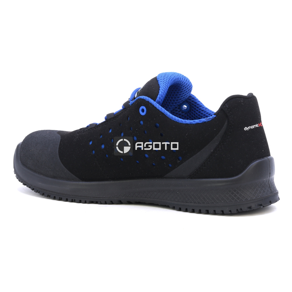 detail SIXTON Cuban S1P ESD černá pánská pracovní obuv Vibram®
