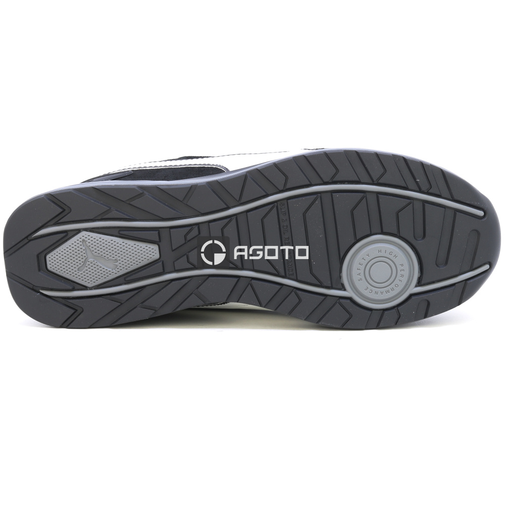 detail PUMA Airtwist low S3 černá pánská pracovní obuv + rychlozavazovací systém DISC