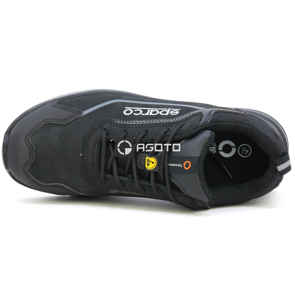 detail SPARCO Gregor S3 ESD černá pánská pracovní obuv