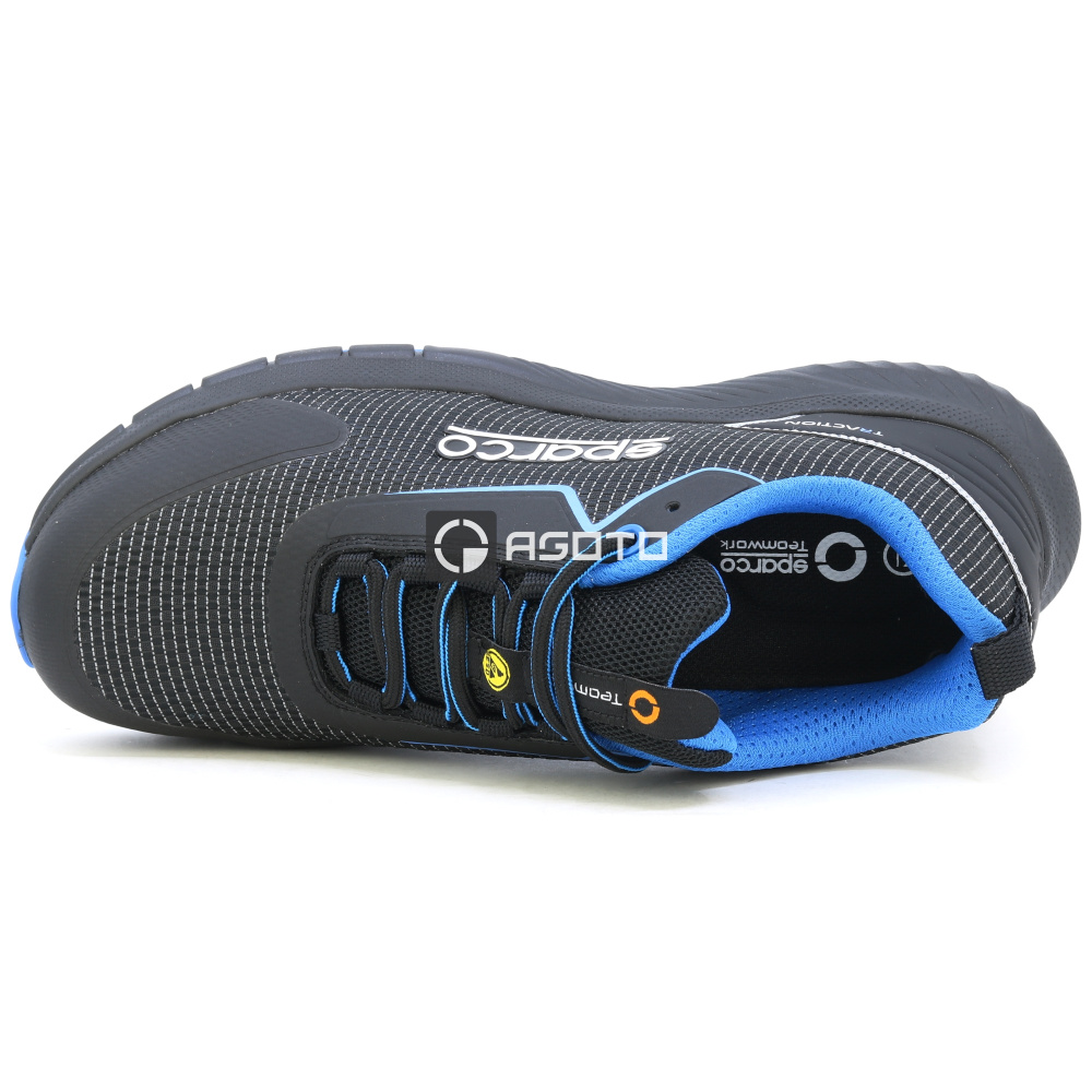 detail SPARCO Suzuka S1P ESD HRO černá pánská pracovní obuv